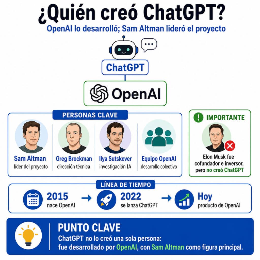 Quién creó ChatGPT